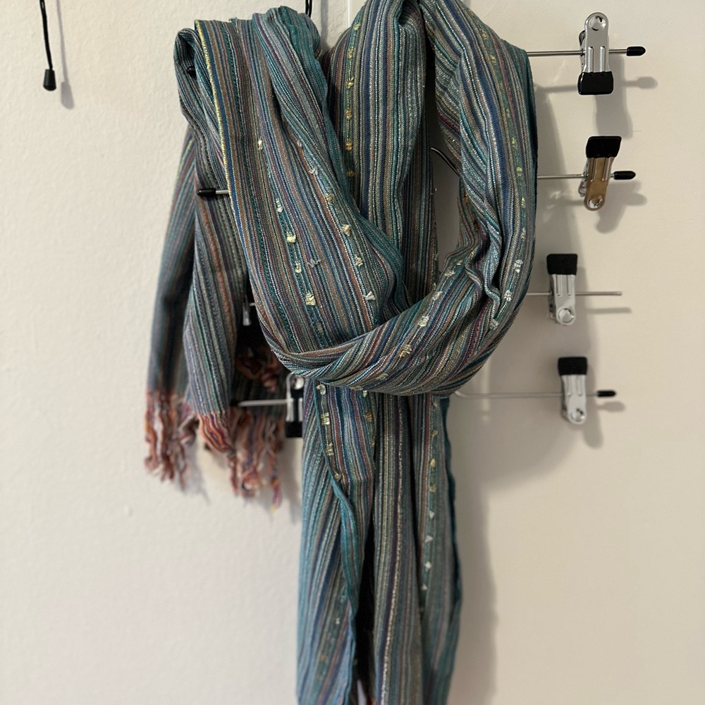 Authentic Turkish turquoise scarf! Good quality!